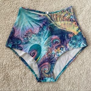 J Valentine Marine High Waisted Shorts